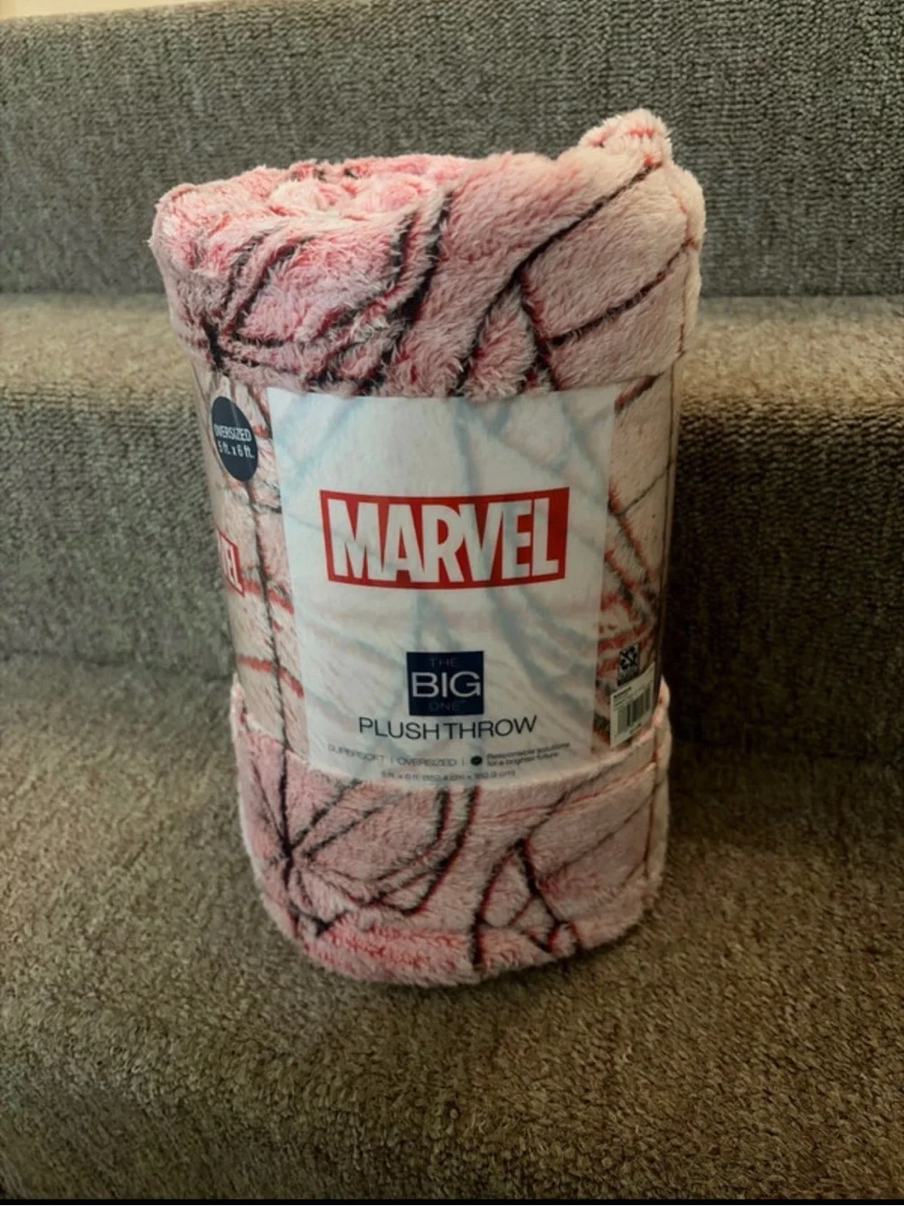 Spiderman Throw Blanket